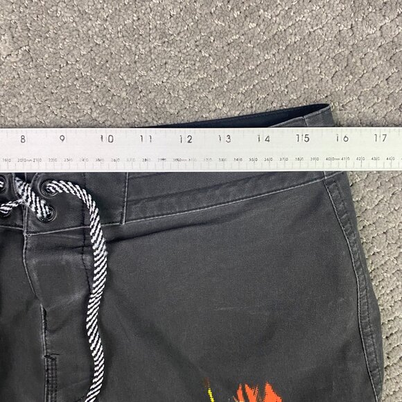 Billabong Board Shorts Jean Michel Basquiat Andy Warhol Men's 30 Swim Trunks - Picture 12 of 16